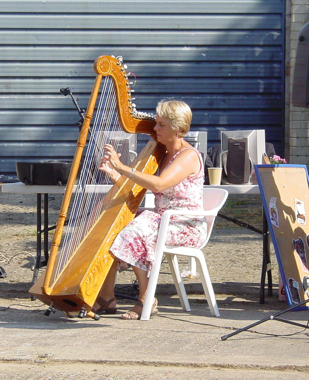 Margaret playing the Parapuayan harp was a perfect end to the day